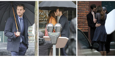 Στα γυρίσματα του «Fifty Shades Darker»: Τα καυτά φιλιά του Mr.Grey και της Αναστέζια