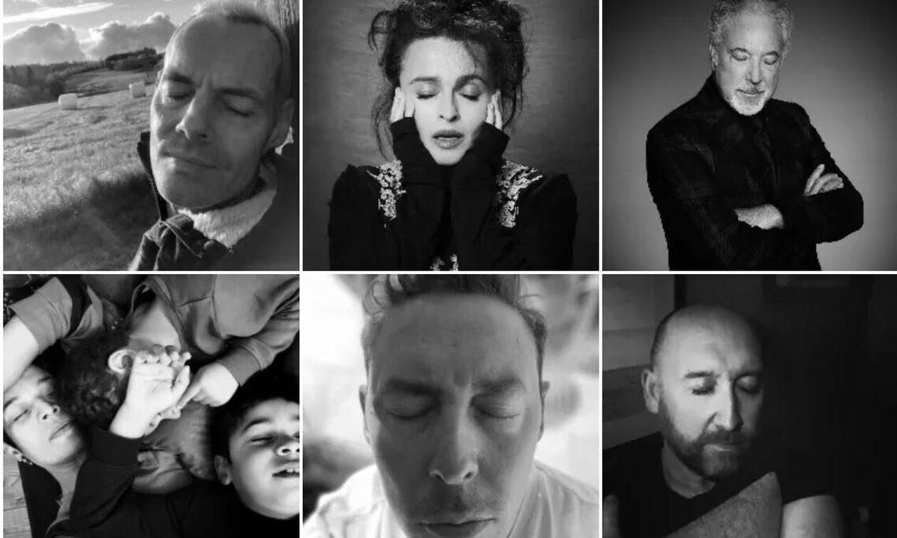 «Take A Moment» - Διάσημοι φωτογραφίζονται με κλειστά μάτια για να ευαισθητοποιήσουν για την ψυχική υγεία