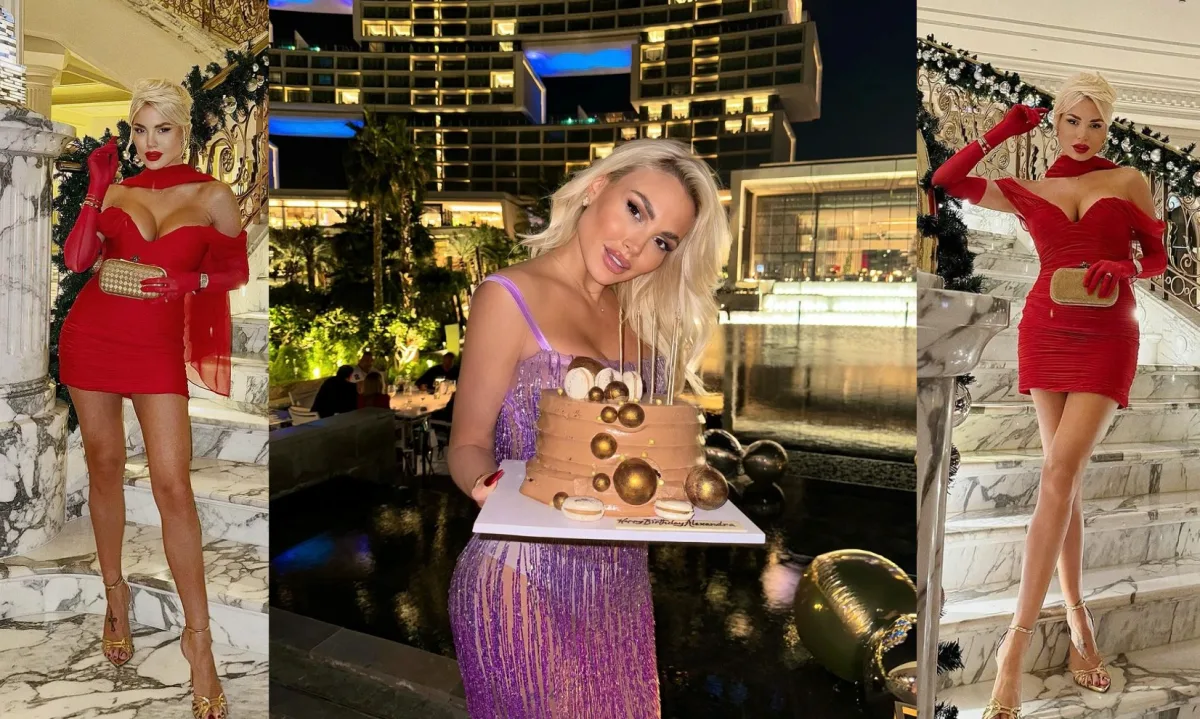 Παναγιώταρου: Γιόρτασε τα γενέθλιά της στο Ντουμπάι-H τούρτα υπερπαραγωγή και οι λαμπερές εμφάνισεις