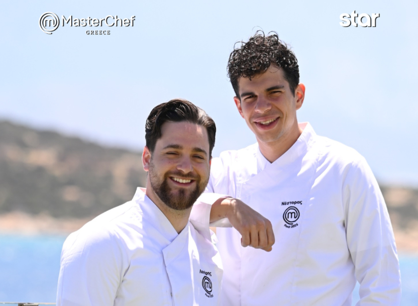 Ο μεγάλος τελικός του MasterChef 2025 ξεκινά από την Κρήτη με Λευτέρη και Νέστορα