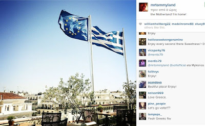 Ο Tommy Lee βρίσκεται στην Ελλάδα