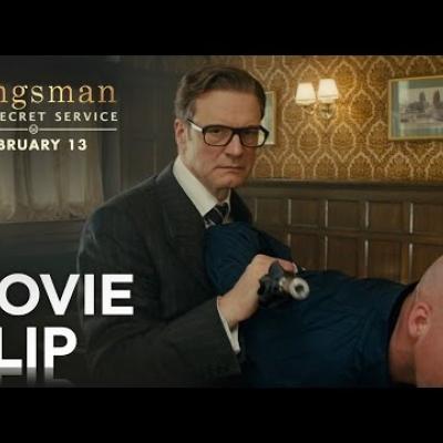 Ο Colin Firth καβγαδίζει σε μπαρ στο «Kingsman: The Secret Service»