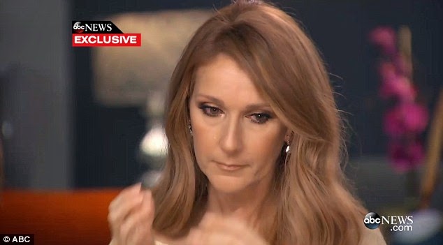 Celine Dion: «Ο άντρας μου δεν μπορεί να φάει. Τον ταΐζω με σωληνάκι»
