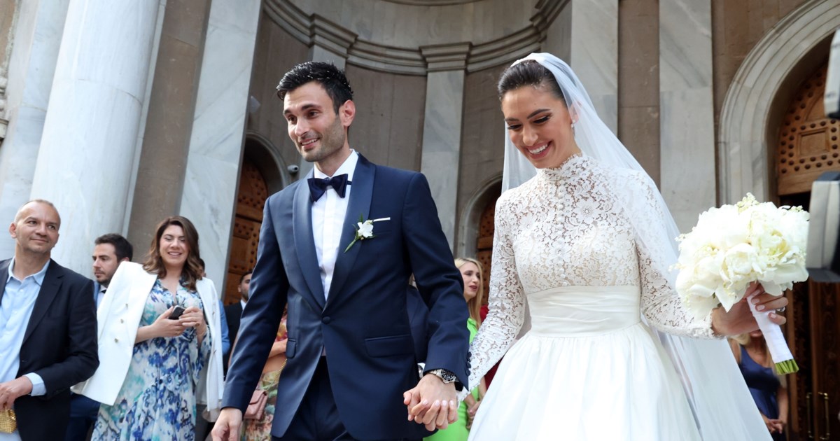 Παντρεύτηκαν η Άννα Πρέλεβιτς και ο Νικήτας Νομικός - Η συγκίνηση του Μπάνε και η εντυπωσιακή Δούκισσα