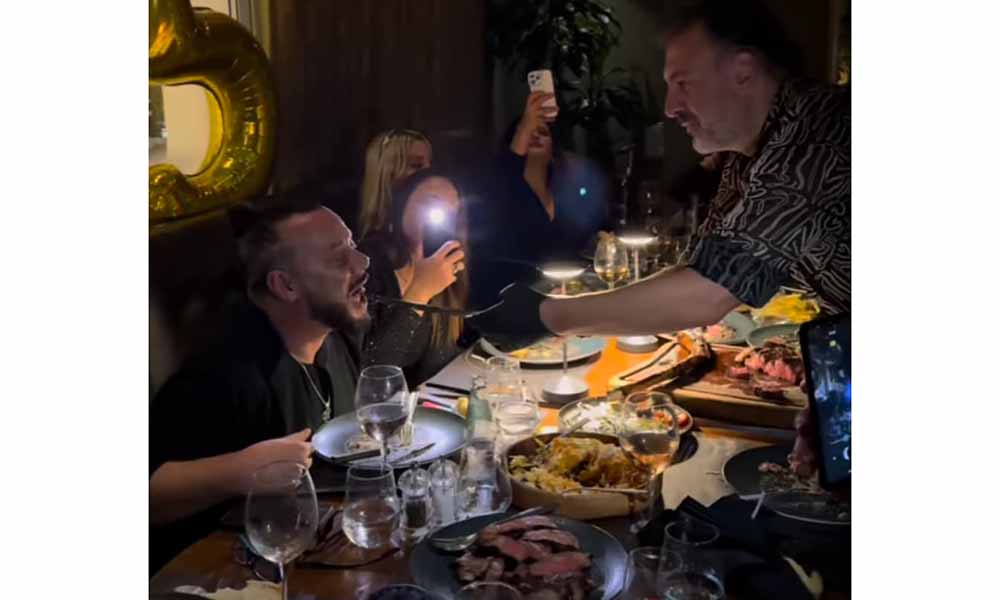 Χ. Δάντης: Στα καλύτερα με την αγαπημένη του! 