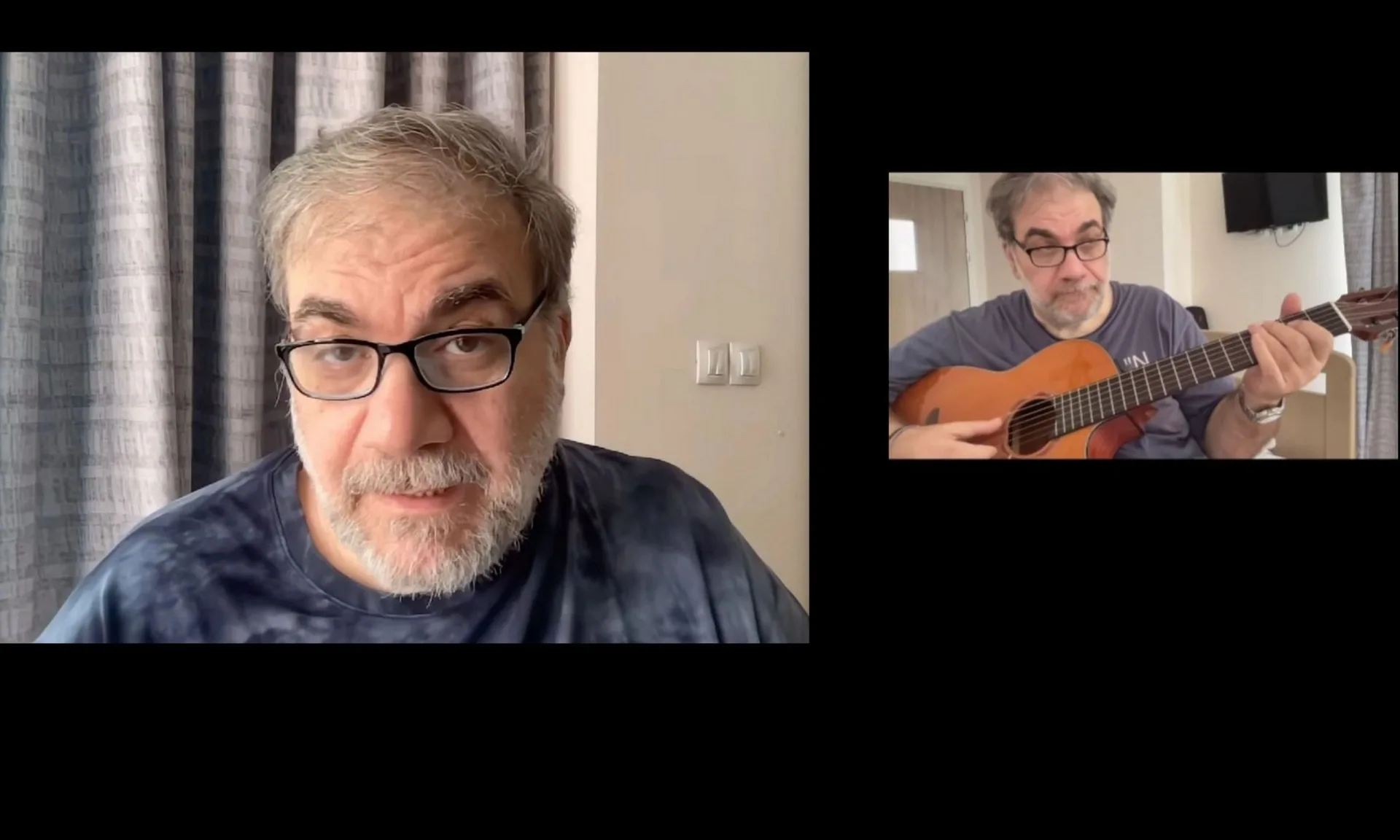 Δημήτρης Σταρόβας: Παίζει κιθάρα πρώτη φορά μετά το εγκεφαλικό 
