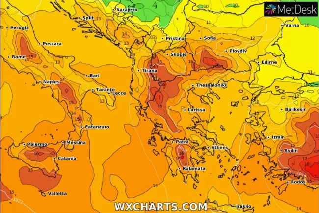 Καιρός: Οι εκτιμήσεις μέχρι τον Δεκαπενταύγουστο