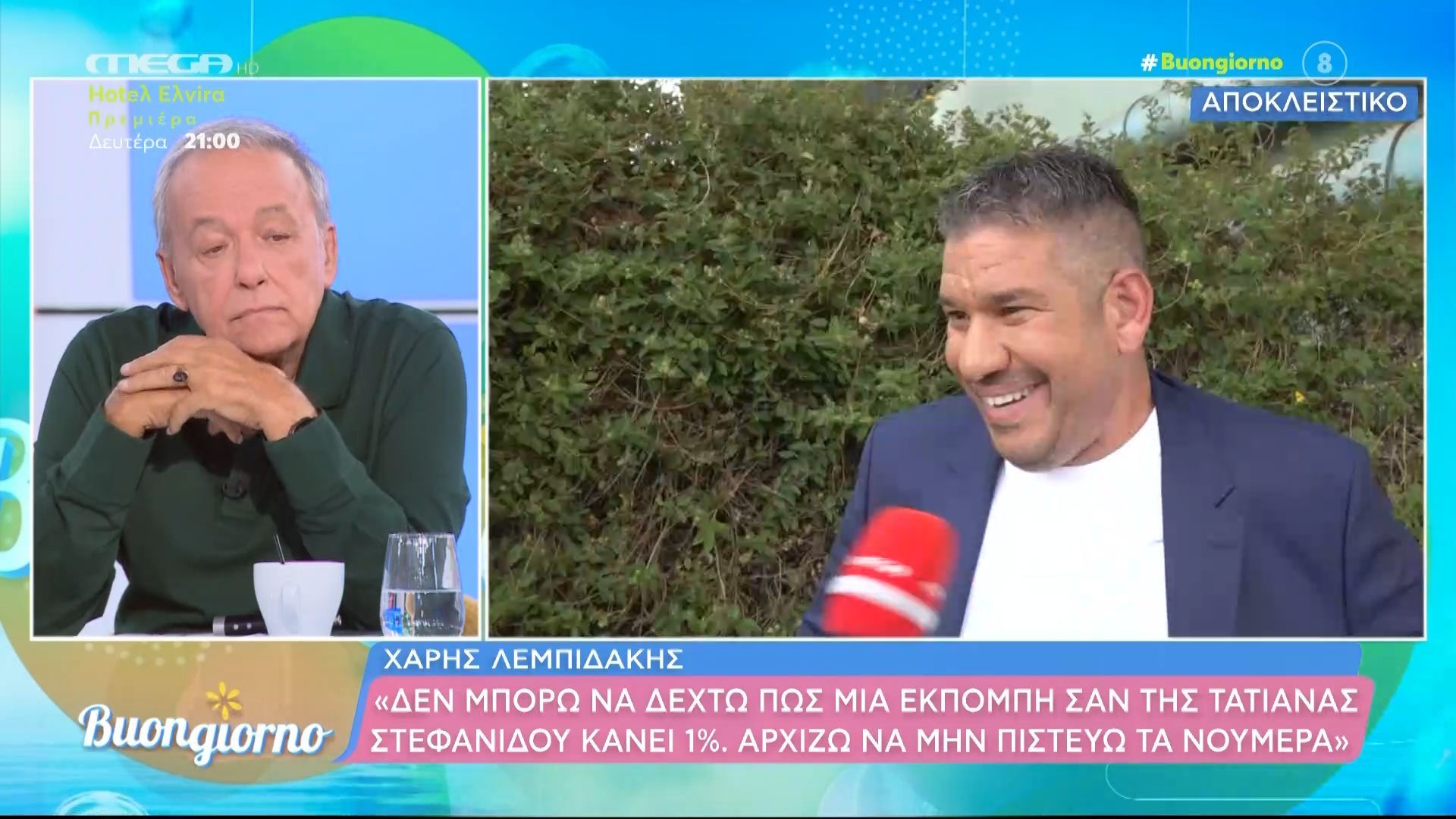 Χ. Λεμπιδάκης: «έχω αρχίσει να μην πιστεύω στα νούμερα»