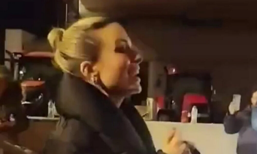 Κατερίνα Λιόλιου: Στο… πλευρό των αγροτών στα μπλόκα